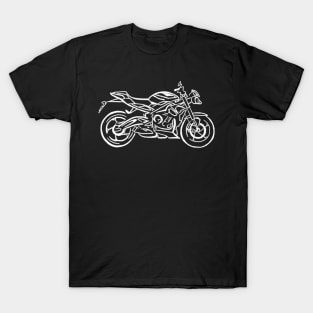 Triumph Street Triple 765 RS Motorcycle T-Shirt